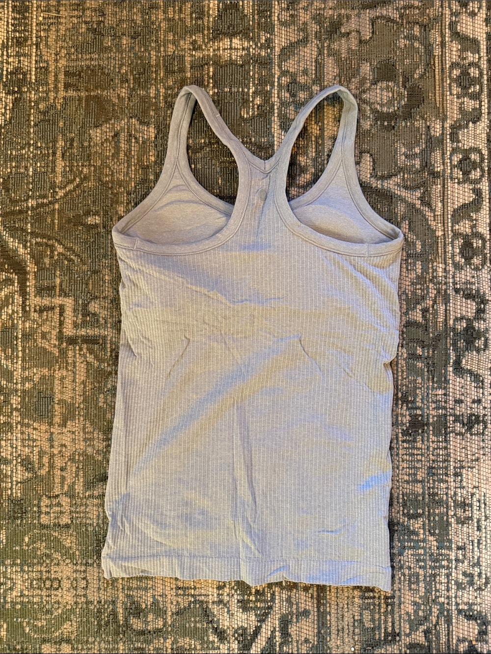 lululemon athletica Light blue Ribbed Racerback Tank - Picture 4 of 4